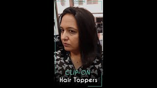 Clip-On Hair Toppers ~ Hair Toppers for Thinning Hair