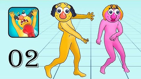 Boxing Annoying Uncle Battle - Gameplay 02 - Level 76-135