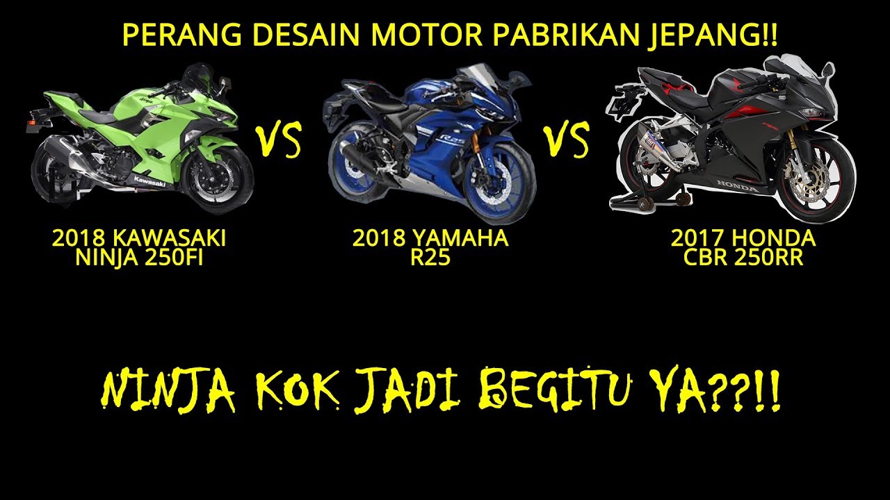 BAHAS TUNTAS DESAIN MOTOR PABRIKAN JEPANG 2018 Ipinmotovlog YouTube