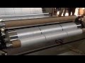 HDPE blown film machine (three film rolls)