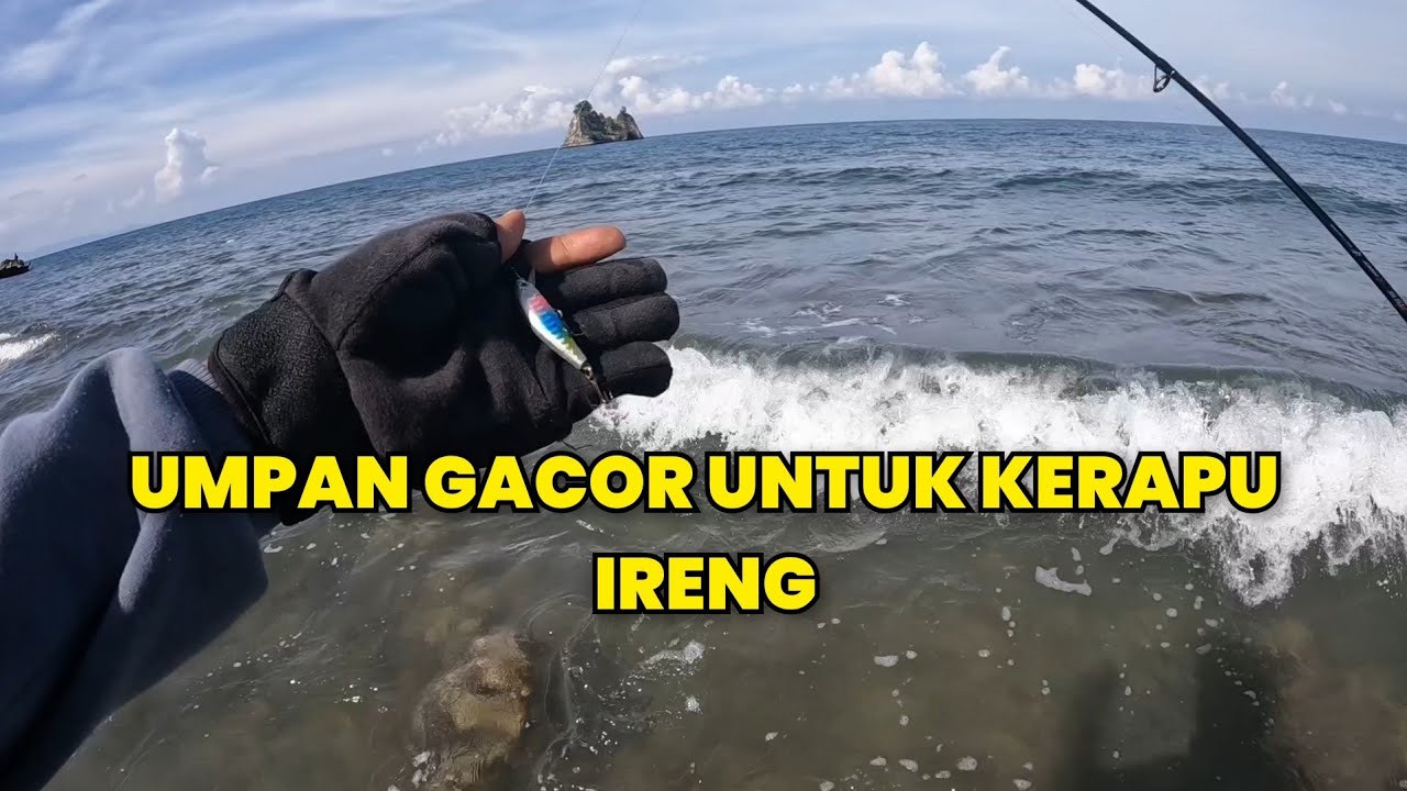 Mancing di karang dangkal menggunakan umpan Minnow | Ultralight fishing video ,Indonesia fishing vid