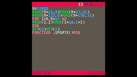 PICO-8 Audio #tweetcart