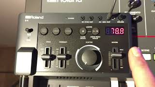 Roland Aira Compact E4 Tutorial 1 : Die Grundfunktionen 
