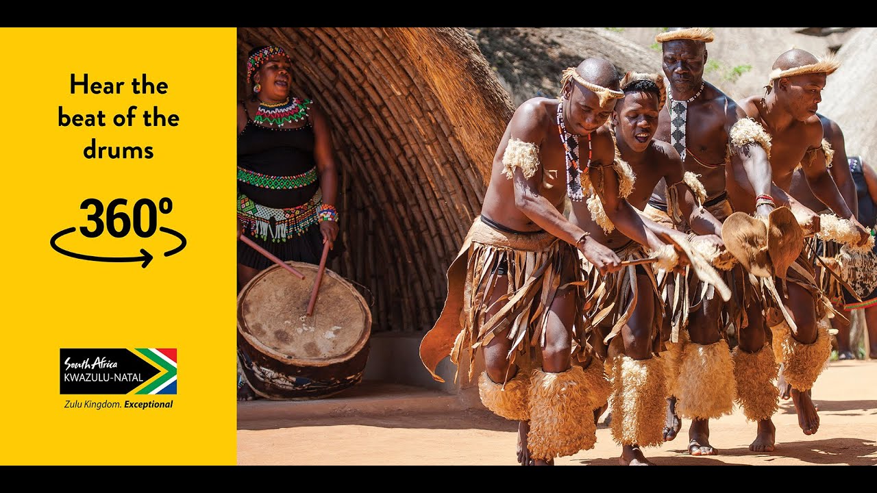 Hear the beat of the drums Zulu dancers 360 virtual experience YouTube