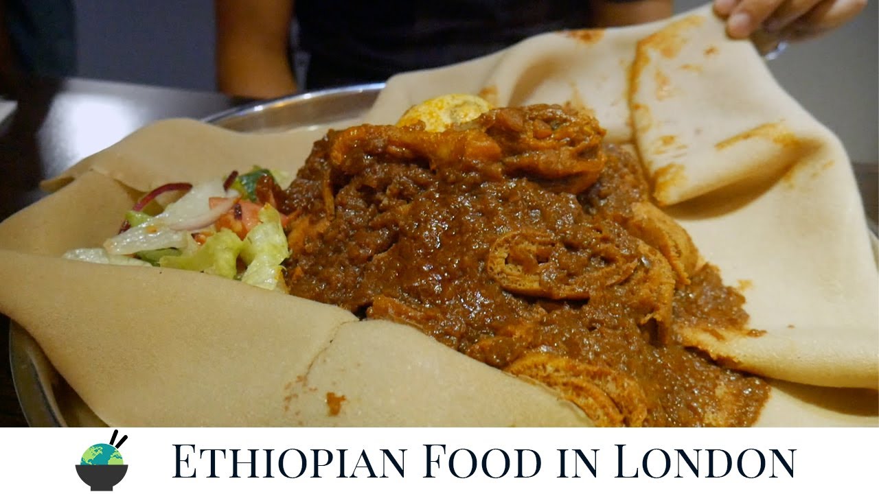 Ethiopian Food in London and Shakespeare's Globe Theater | Food and Travel Vlog