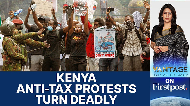 Kenyan Anti-Tax Protests Turn Deadly: One Dead & Hundreds Injured | Vantage with Palki Sharma