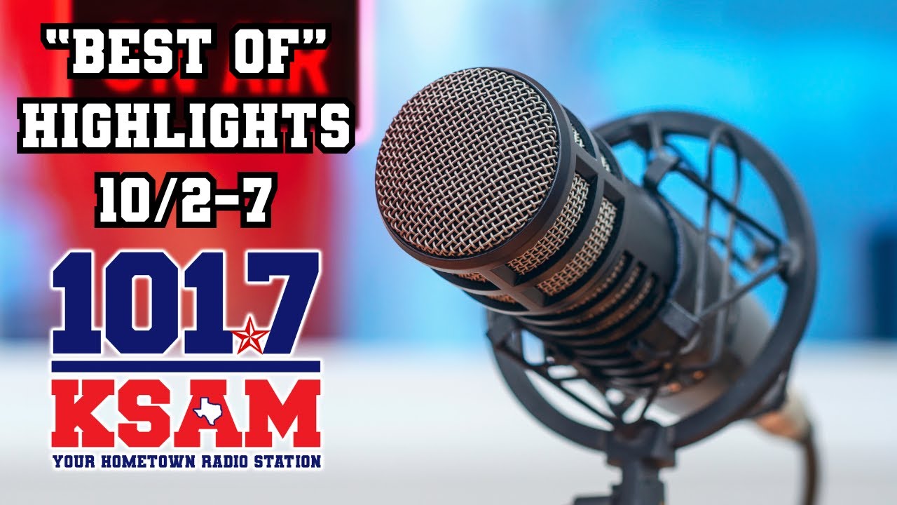 Ksam Best of KSAM: October 2nd-7th Radio Highlights - YouTube