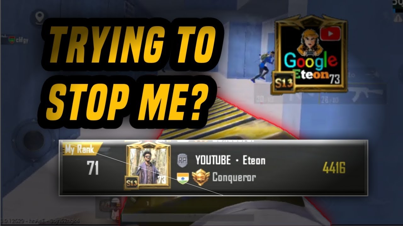 ASIA'S TOP CONQUEROR, YOU CAN TRY BUT YOU CAN'T STOP ME | YOUTUBE Eteon