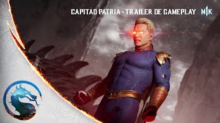 Mortal Kombat 1 Capitão Pátria - Trailer Oficial De Gameplay Dublado