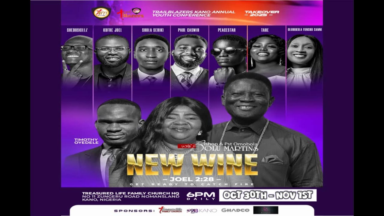 TAKEOVER YOUTH CONFERENCE 2025 || NEW WINE DAY 3