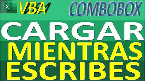 cargar combobox excel