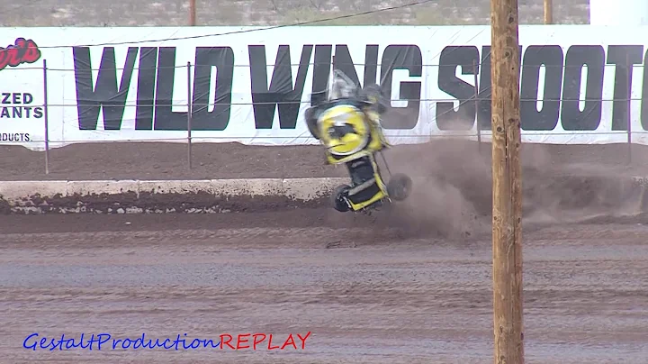 Az Speedway  Bill Balog Wreck Qualifying Night 2 W...