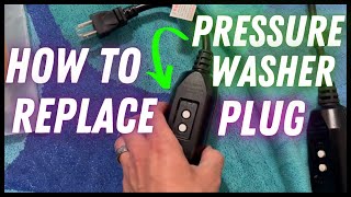 How To Replace Pressure Washer Power Plug | How To Replace Inline GFCI Power Plug