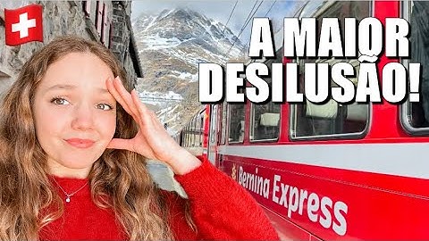 O Bernina Express VALE A PENA? Tudo o que você PRECISA SABER