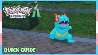Where To Catch Alpha Totodile In Pokemon Legends ZA | Location Quick Guide screenshot 1