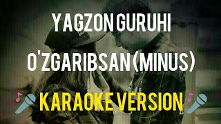 Yagzon Guruhi - O'zgaribsan Minus (Karaoke Version)( version minus) Text by Lyric Resimi