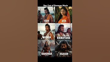 Ramayan Star Cast ll #bollywood #ramayan #ram #ranbirkapoor #matasita #saipallavi #yash #sunnydeol