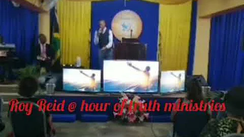 roy reid singing @ hour of truth ministries