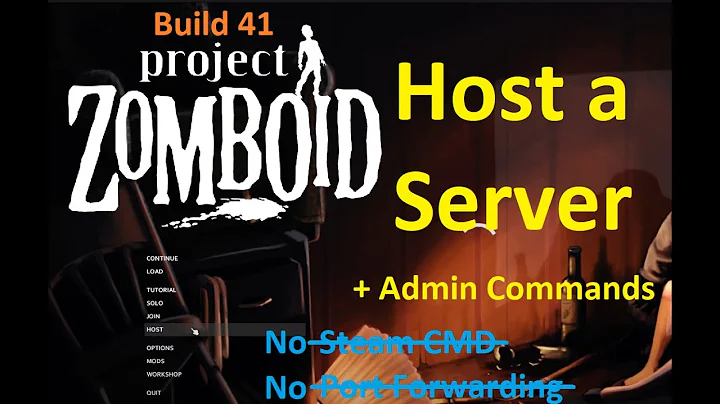How to Host/ Admin a B41 Zomboid Multiplayer Server through Steam (READ DESCRIPTION) - DayDayNews