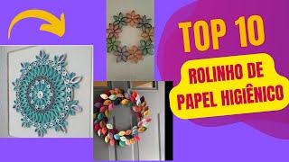 ROLINHO DE PAPEL HIGIÊNICO - TOP 10