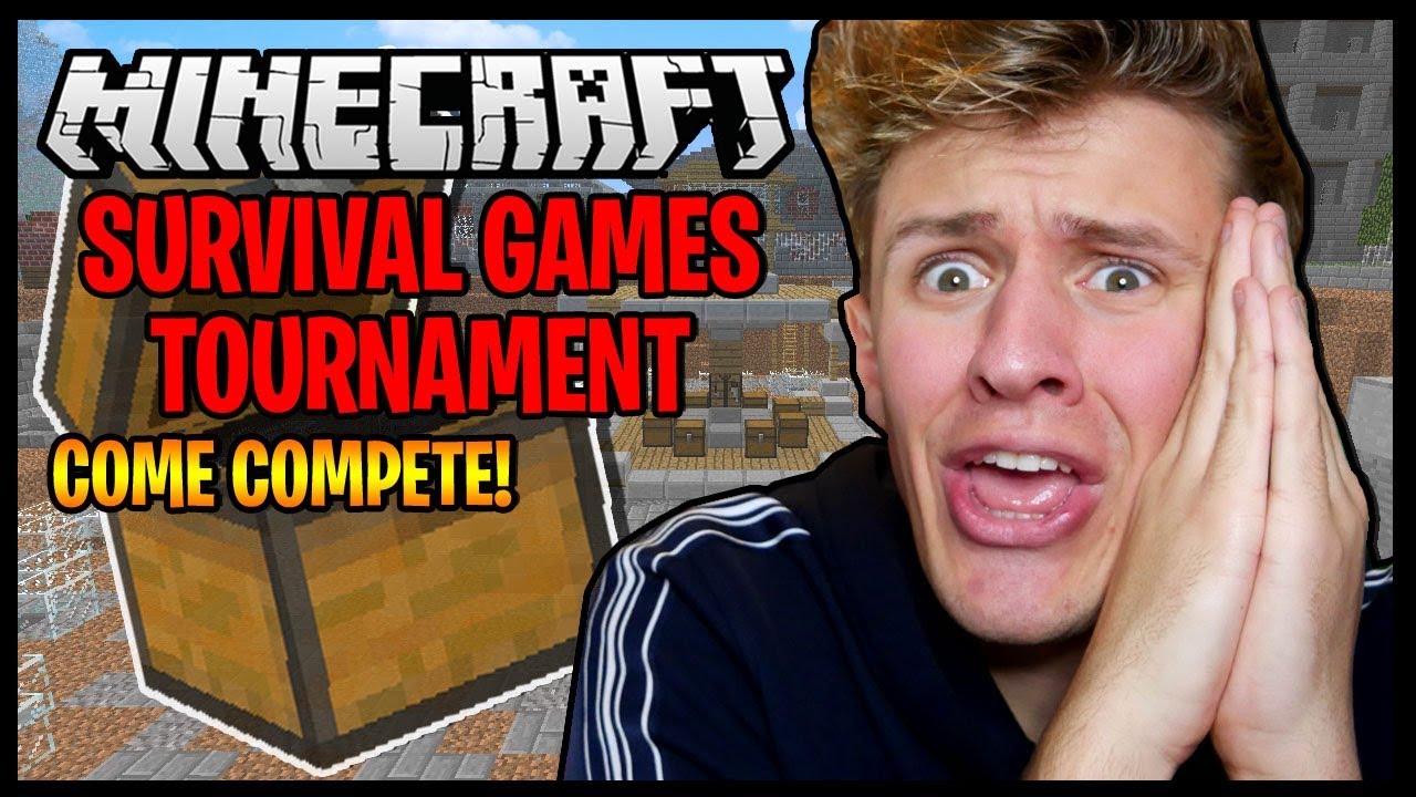 🔴 MINECRAFT SURVIVAL GAMES TOURNAMENT!! | COME COMPETE! | Minecraft ...