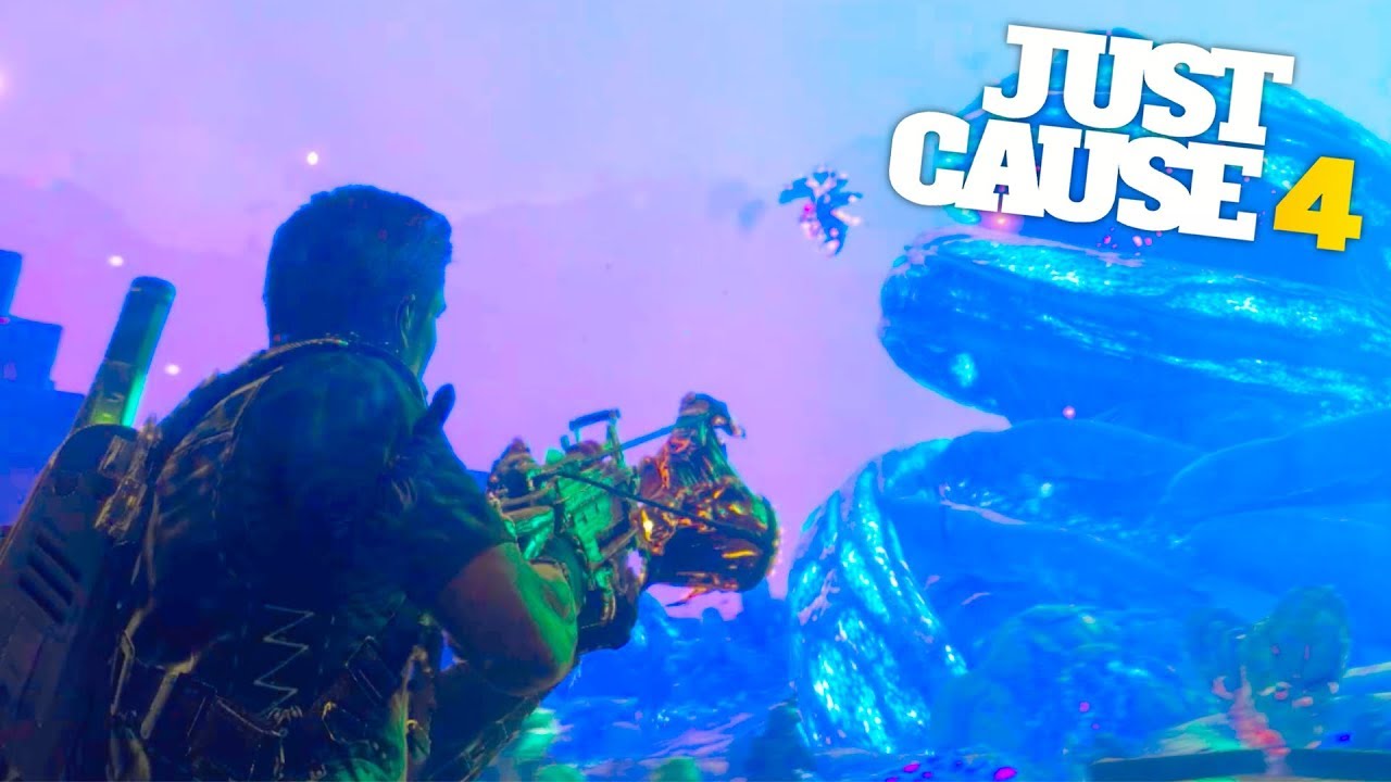 ALIEN BUGS VS DEMONIC CROSSBOW in Just Cause 4!