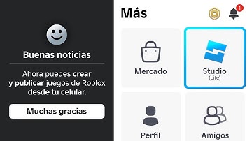Ya Puedes PUBLICAR Juegos de Roblox en CELULAR