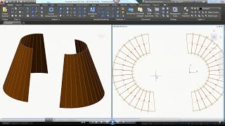 getlinkyoutube.com-Advance Steel - Creating Half Circle Rolled Plate