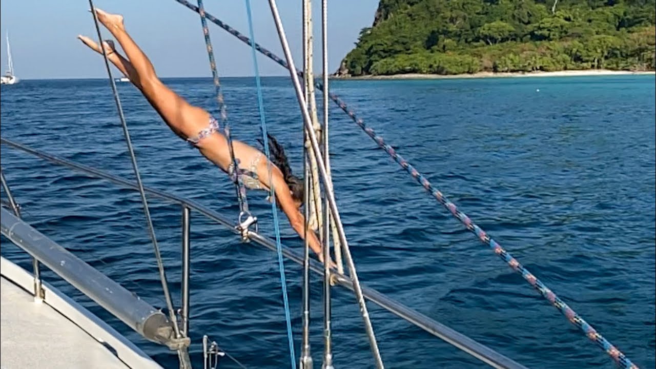 Back on the Big Blue SAILING to Thailand Episode 174 (Sailing Catalpa)