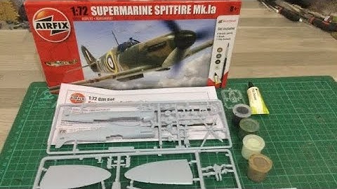 AIRFIX 1/72 Spitfire Mk.1a - Build Video Part 1