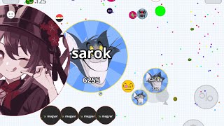 IF I DIE THE VIDEO ENDS........ (AGARIO MOBILE)