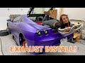 The Ferrari Is Getting LOUDER! *Exhaust Install*