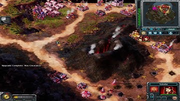 THIS IS EPIC! Red Alert 3 C&C(Epic War Mod 2.3) Allied vs 5 Brutal AI