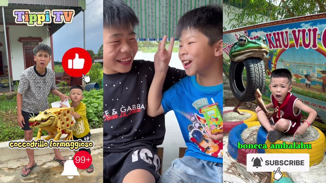 Tổng Hợp Các Video Hay Nhất Nhất Của Team Tippi Phần 14 #tippitv #tippivips