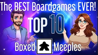 The Best Board Games Ever! TOP 10 ! - Updated for 2024 - Our Favorite tabletop boardgames