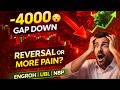 KSE100 INDEX GAP DOWN. -4000 | ENGROH FFC PSO NRL ATRL PRL UBL MEBL HBL NBP SNGP NPL HUBC MARI MTL