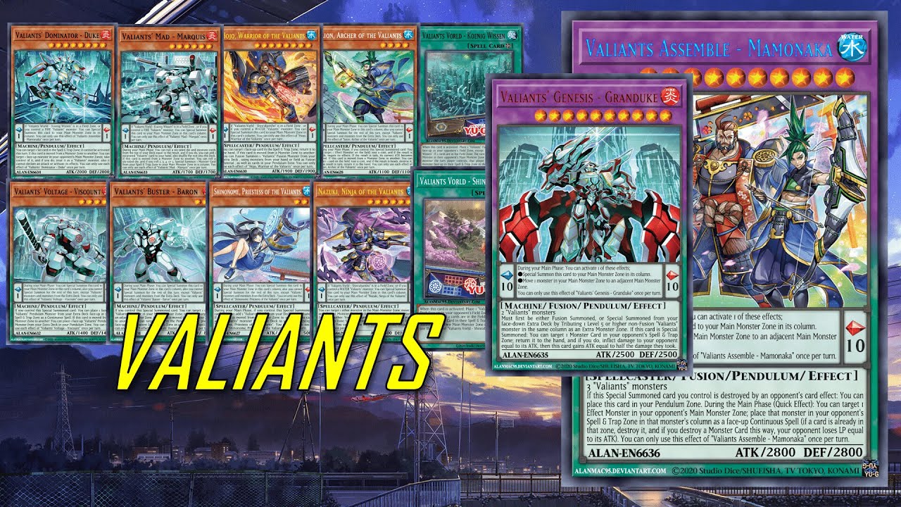 [NEW] VALIANTS deck Jan.2022 | Testing new Archetype