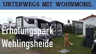 Camping Erholungspark Wehlingsheide Datteln/Recklinghausen | Stellplatz mit Privatbad