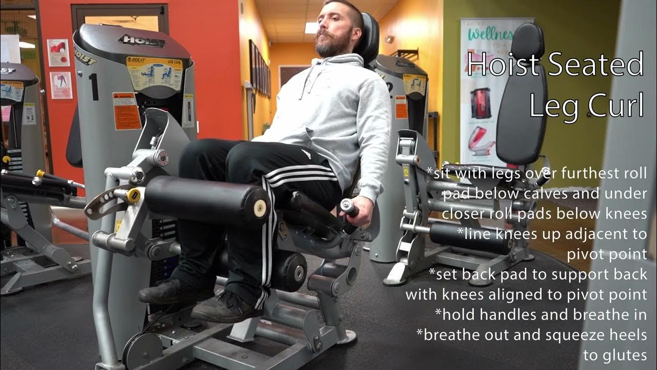 Hoist Seated Leg Curl YouTube
