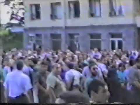 შევარდნაძის  ჩამოსვლა სამეგრელოში