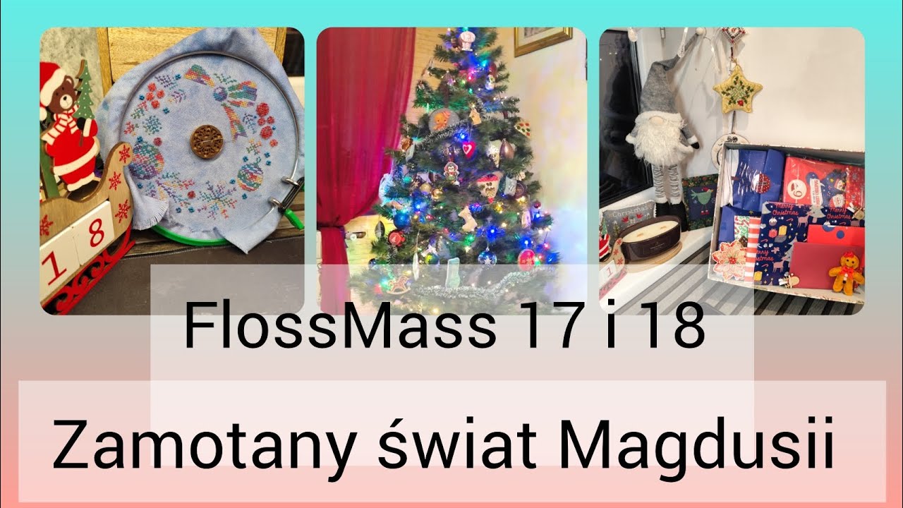 FlossMass 17 i 18, #haftkrzyżykowy 