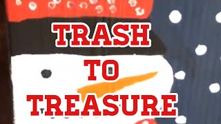 Useful DIY Challenge • Trash to Treasure • Christmas DIY • Snowman DIY
