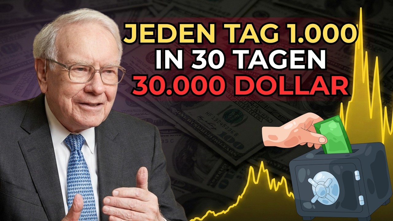 Warren Buffett: Wenn Ich 1.000 US-Dollar Pro Tag An Der Börse Verdienen Wollte, Würde Ich Das Tun!