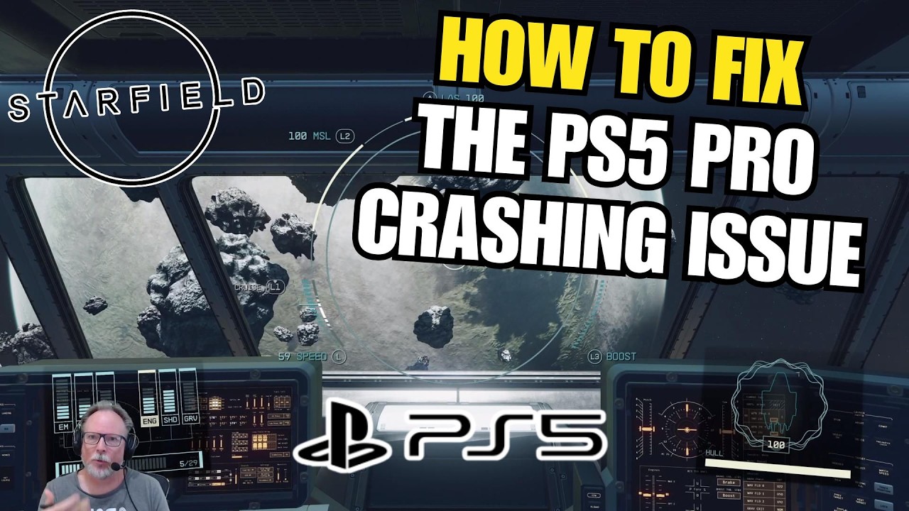How To Fix The PS5 Pro Crashing for Starfield (Launch Issue)