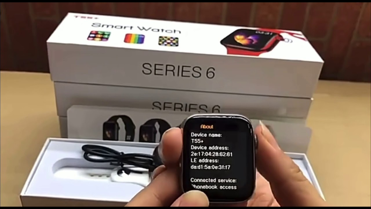 2021 Newest IOW 13 T55+Original Hand Fence i6 Smartwatch Reloj inteligente Serie 6 For Android IOS