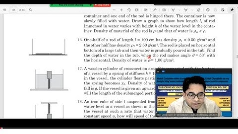 Pathfinder Fluid mechanics Q.16 buildup your understanding based question discuss by RKH SIR