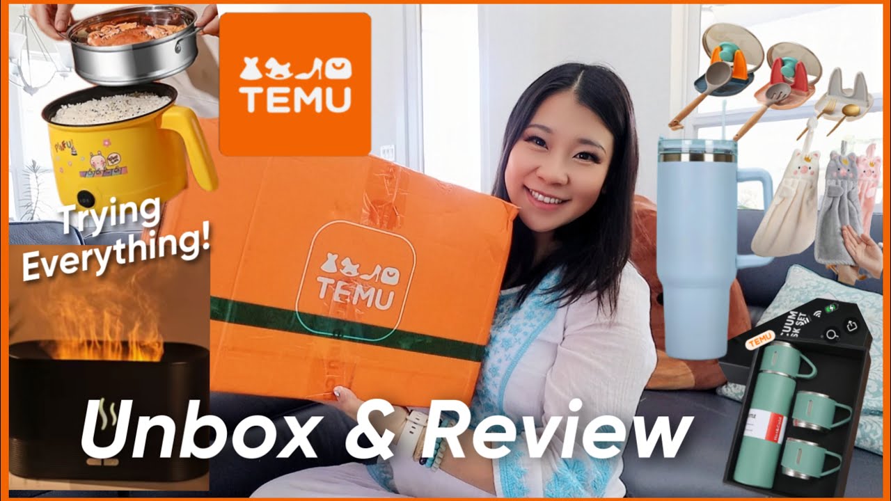 Temu Unboxing & Review! Is Temu legit? Temu products quality honest review!  Best temu products 