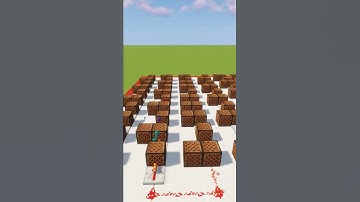 Thumbnail of "RUSH E" - Sheet Music Boss Minecraft Note Blocks Tutorial