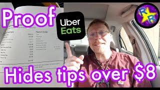 Famous Proof: UberEats Hides Tips! Wealth