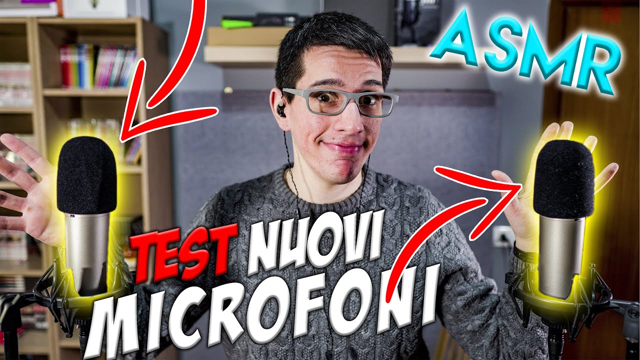 Testiamo insieme i nuovi microfoni! (Donner DC-87) [ASMR Ita]